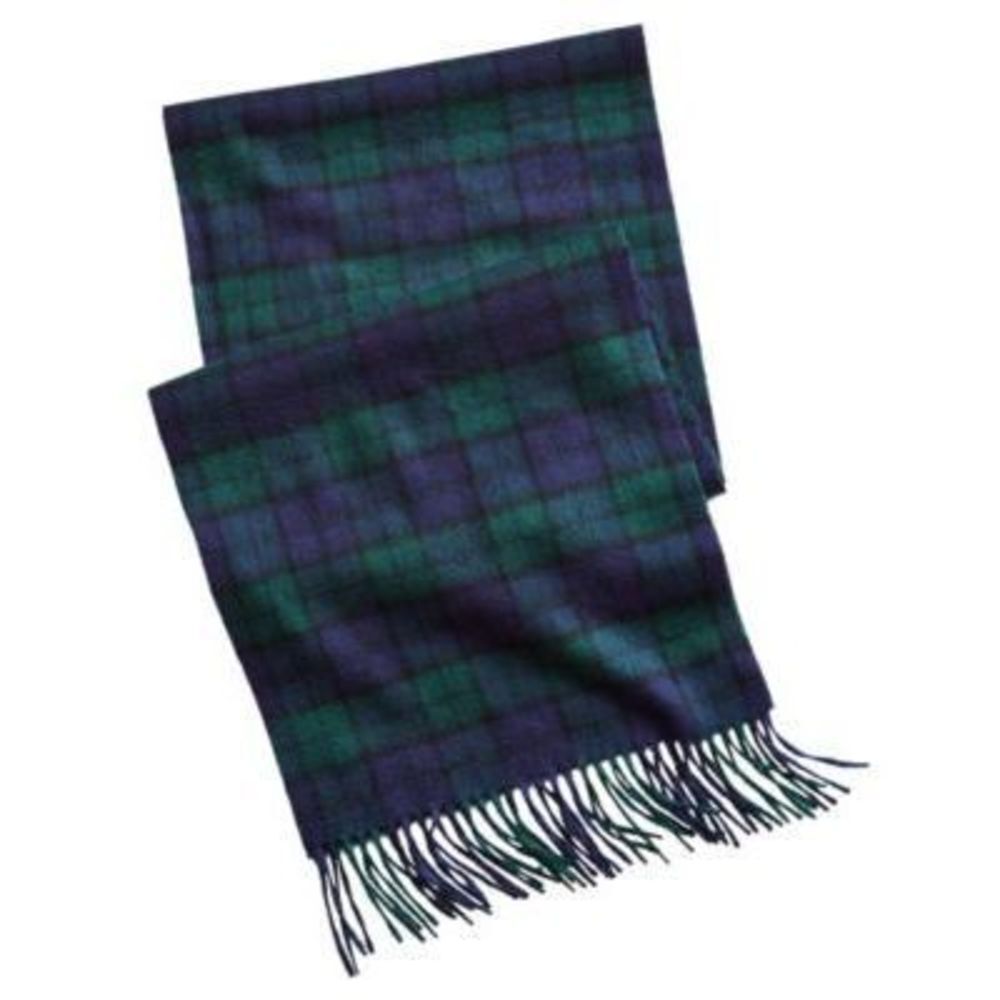 Club Room Men's 100% Plaid Cashmere Scarf Multicolor One Size